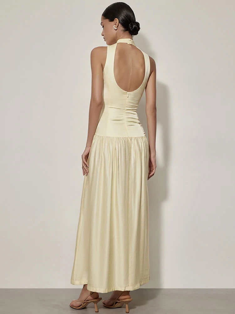 Backless Maxi Dress