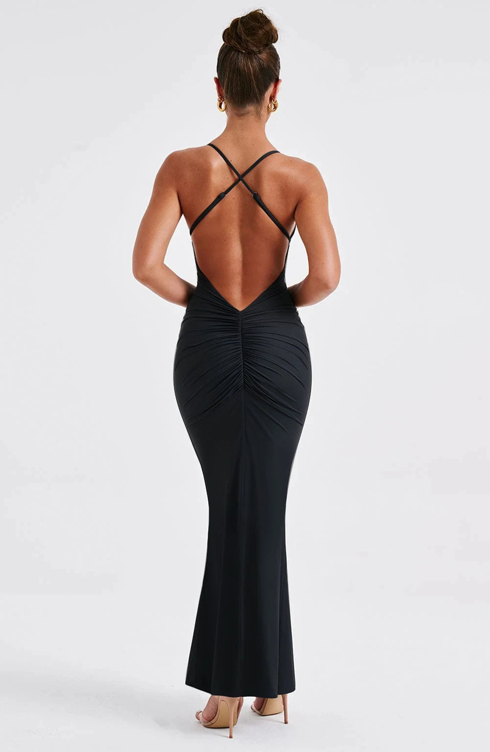 Backless Maxi Dress