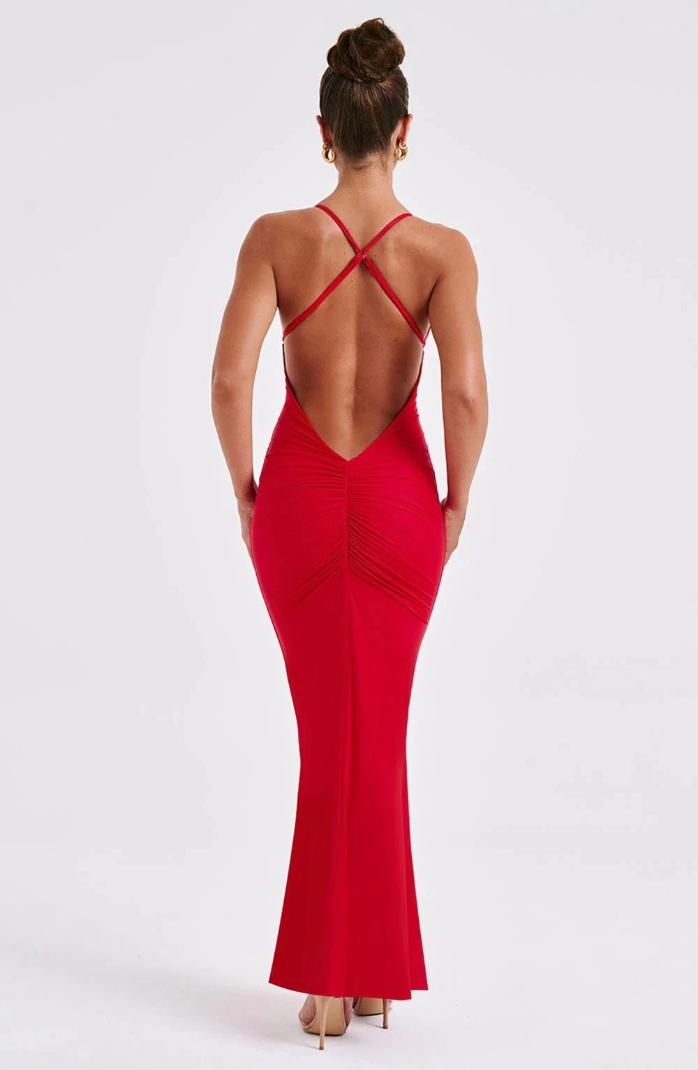 Backless Maxi Dress