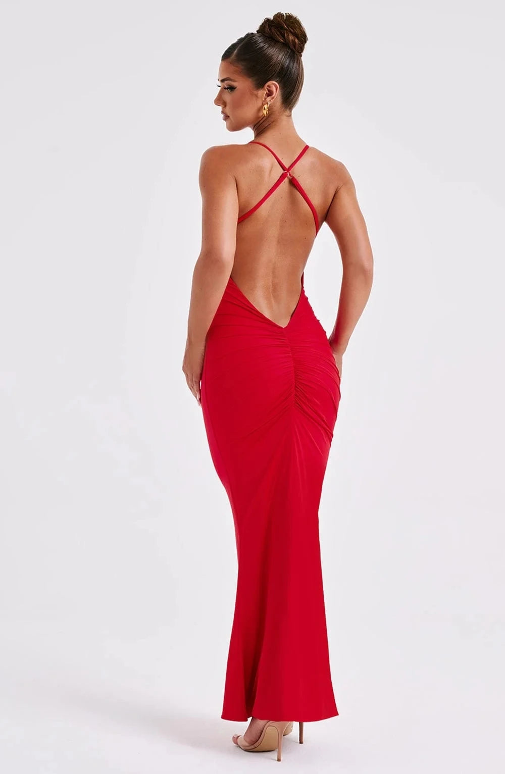 Backless Maxi Dress