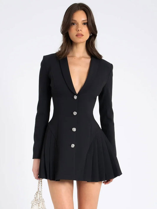 Black Blazer Mini Dress