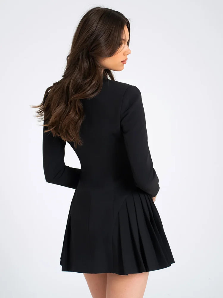 Black Blazer Mini Dress