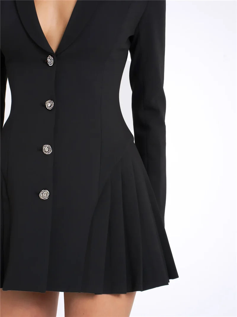 Black Blazer Mini Dress