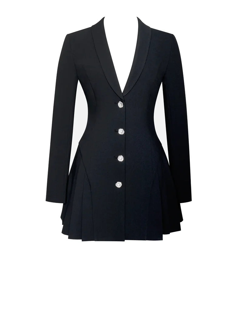 Black Blazer Mini Dress