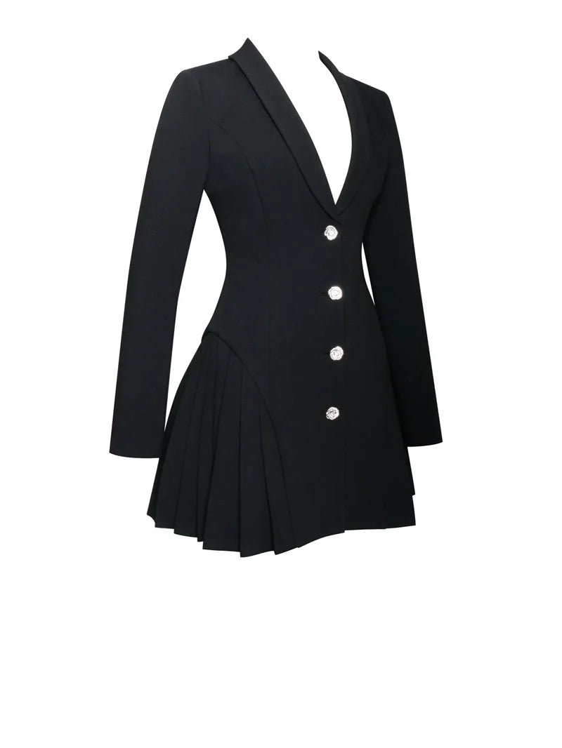 Black Blazer Mini Dress